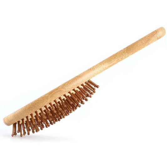 Bamboo Cushion Massage Comb Carbonized Comb