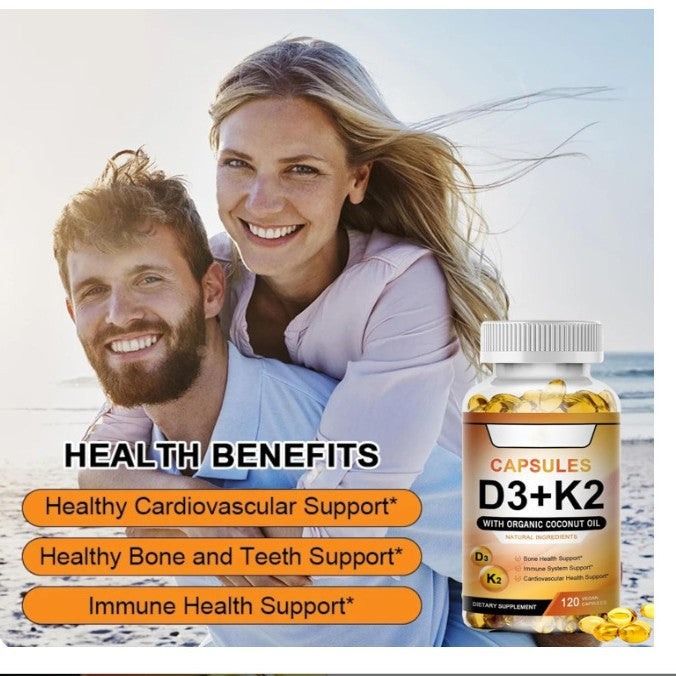 High Quality D3 K2 Soft Capsules Softgel