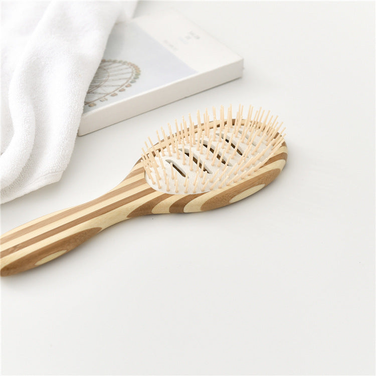 Natural bamboo Scalp Massage Comb - patrickkarten