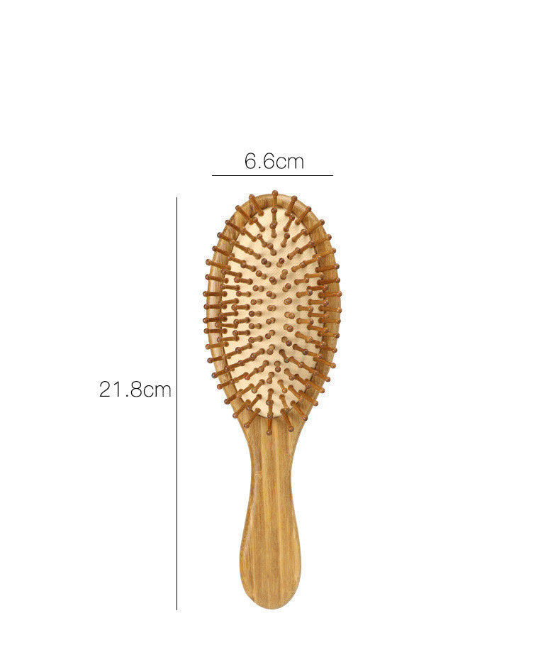 Bamboo Cushion Massage Comb Carbonized Comb - patrickkarten