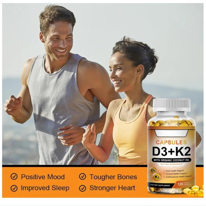 High Quality D3 K2 Soft Capsules Softgel