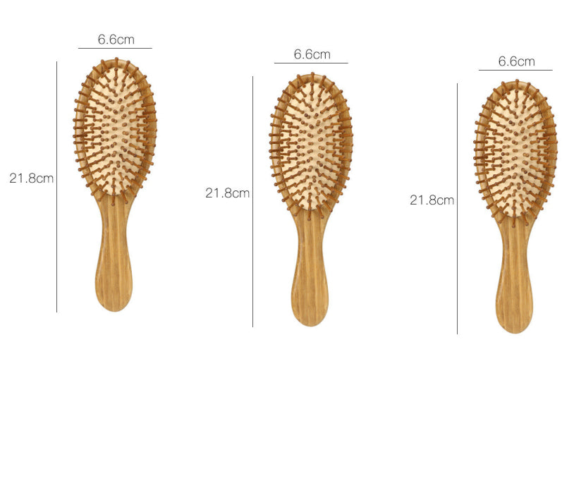 Bamboo Cushion Massage Comb Carbonized Comb - patrickkarten