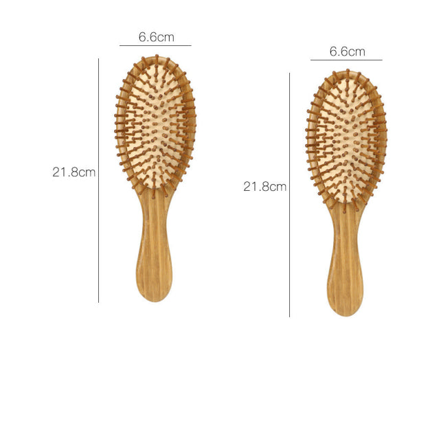 Bamboo Cushion Massage Comb Carbonized Comb - patrickkarten